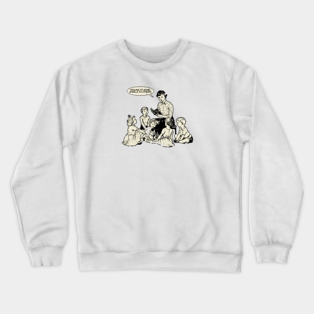 Angels and Demons - Vintage Crewneck Sweatshirt by JCD666